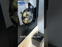 Laserschneidmaschine F130 CNC Drehmaschine Pneumatische Kraftschneidmaschine mit 4 Kiefern für Rohrlaserschneidmaschine