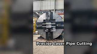 Laserdrehfutter zum Rohrschneiden