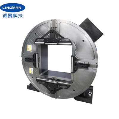 LINGMAN Beut Großer Hohlraum 640mm Laser-Dreh-Frontfutter 25KN Klemmkraft für Rohrschneidemaschinen