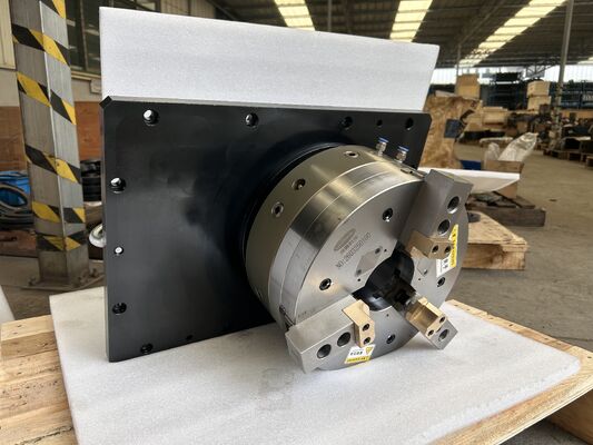 Anpassbarer Hochpräzision 150r/min Dreischaum-Pneumatik-Rotationsschläger für CNC-Drehmaschine