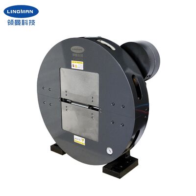 Pneumatisches Laserspannfutter mit 245 mm Durchmesser und 2 kN Spannkraft für hochpräzises Rohrschneiden