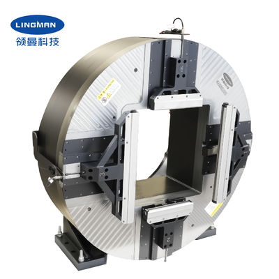 640 mm großer hohler Laser-Rotationsvorschlag mit 25KN Klemmkraft für das industrielle Laserschneiden